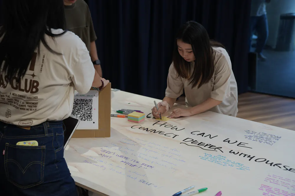Writing on the ideas wall: how can we connect deeper?, Level 5